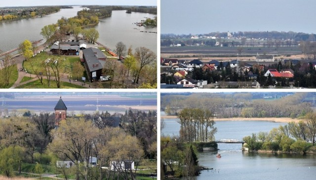 Z Mysiej Wieży w Kruszwicy podziwiać można nie tylko miasto z lotu ptaka, ale też panoramę Kujaw