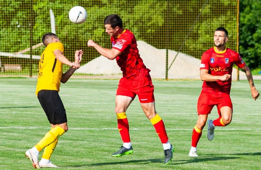 28.07.2021, Kraków: sparing Wieczysta - Podhale Nowy Targ