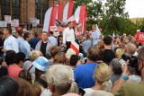 Skutki długiego wiecu wyborczego prezydenta Andrzeja Dudy w Nowej Soli. Jest nowy wątek dotyczący powrotu samolotem z wiecu do Warszawy
