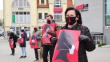 Strajk Kobiet, Piotrków 2020: Protest przeciw zaostrzeniu prawa antyaborcyjnego ph. Odrzuć projekt Godek #Piekłokobiet [ZDJĘCIA]