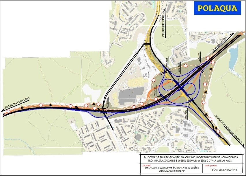 Kolejne utrudnienia na Obwodnicy Trójmiasta. W dniach 9-12 września 2022 roku na wszystkich podróżujących czeka nowa organizacja ruchu