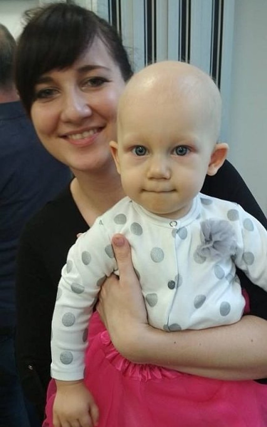 Małej Hani Próbie z Międzyborza w walce z neuroblastomą pomagają anioły