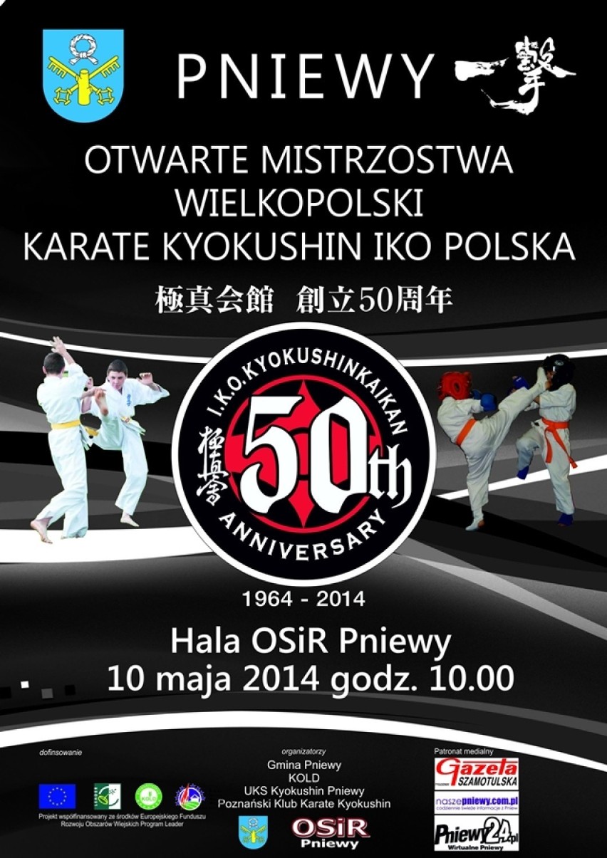 Otwarte Mistrzostwa Wielkopolski Karate Kyokushiun Iko Polska - Pniewy 2014