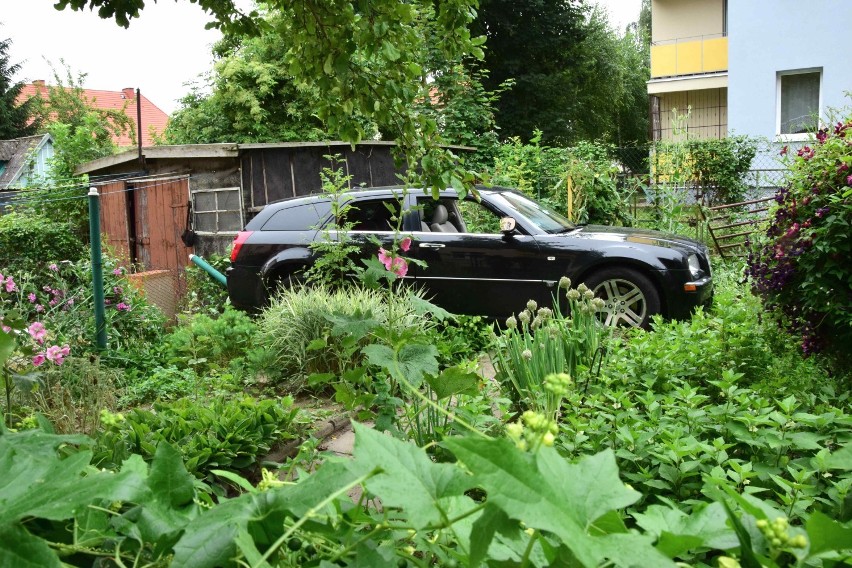 Wypadki w Malborku i Dębinie [ZDJĘCIA]. Staranowane ogrodzenie, dachowanie i potrącony 6-latek