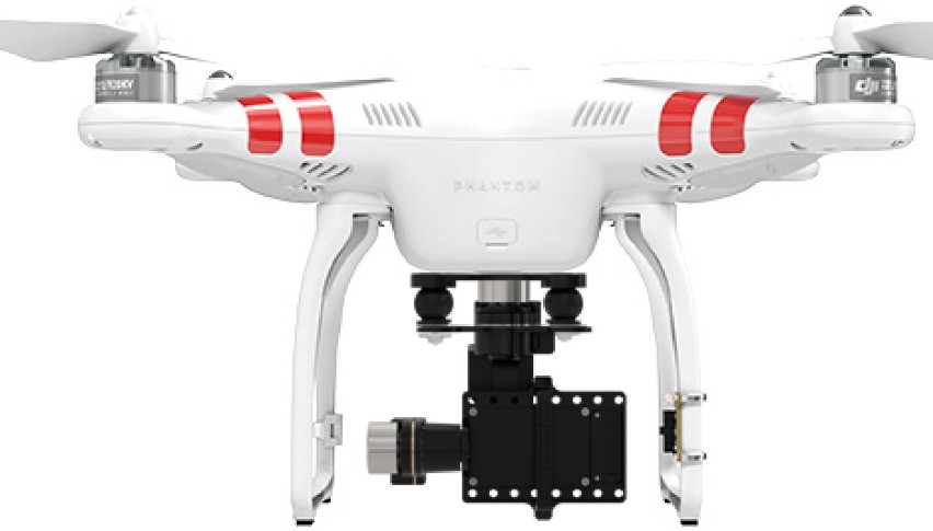 Dron DJI Phantom 2 + gimbal H3-3D