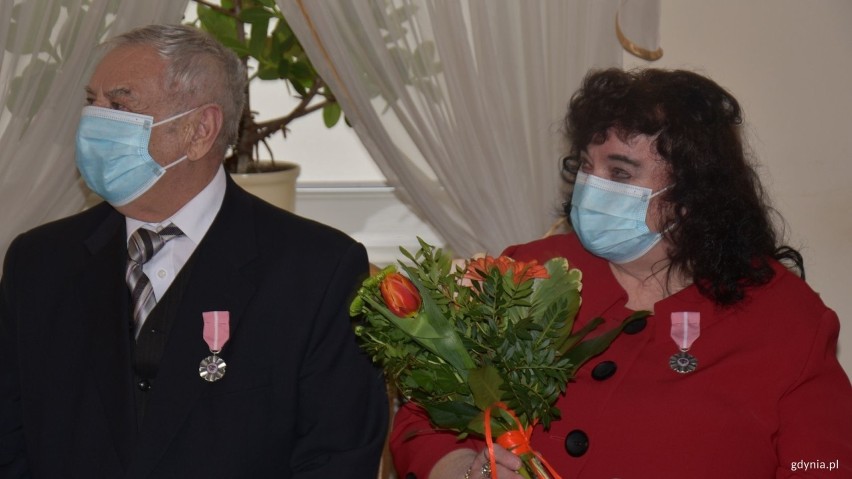 Gdynia: Kochają się i są razem od dziesięcioleci! Kolejne medale za długoletnie pożycie