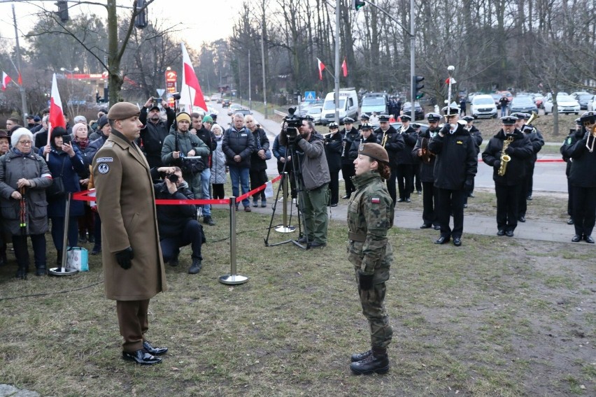 Uroczystości odbyły się na Cmentarzu Garnizonowym w Gdańsku.