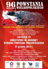 Rocznica Powstania Wielkopolskiego - zaproszenie na obchody