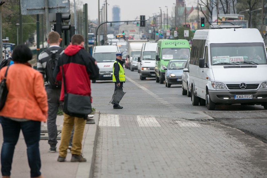 korki na remontowanej ul. Zakopiańskiej