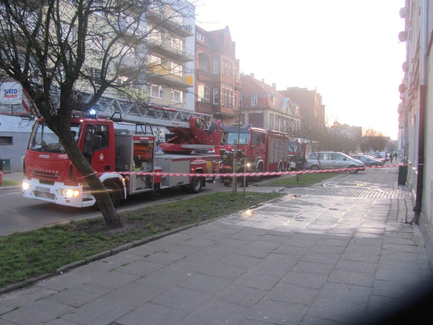 Pożar na ulicy Sienkiewicza. Strażacy ewakuowali jedną osobę