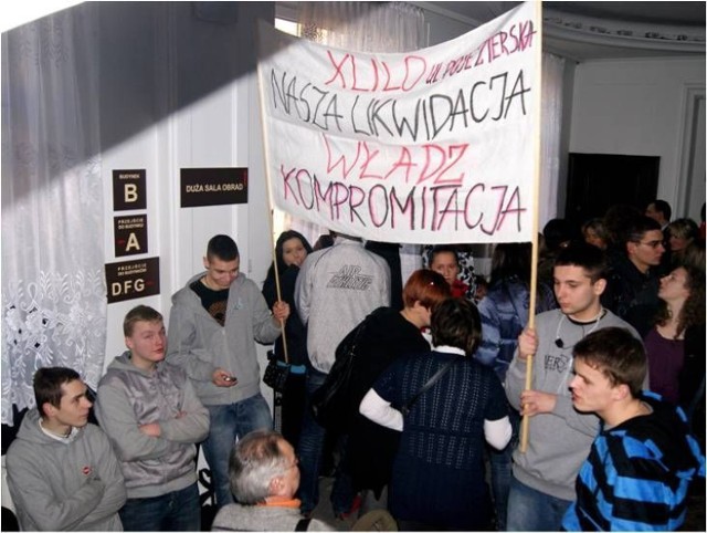 22 lutego 2011 r. Uczniowie w Urzędzie Miasta Łodzi