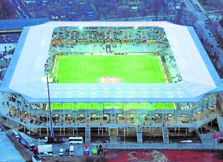 Wizualizacja stadionu Arki Gdynia