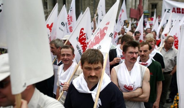Protest górników, Warszawa. W czwartek zwieńczenie akcji prowadzonej od 1 października