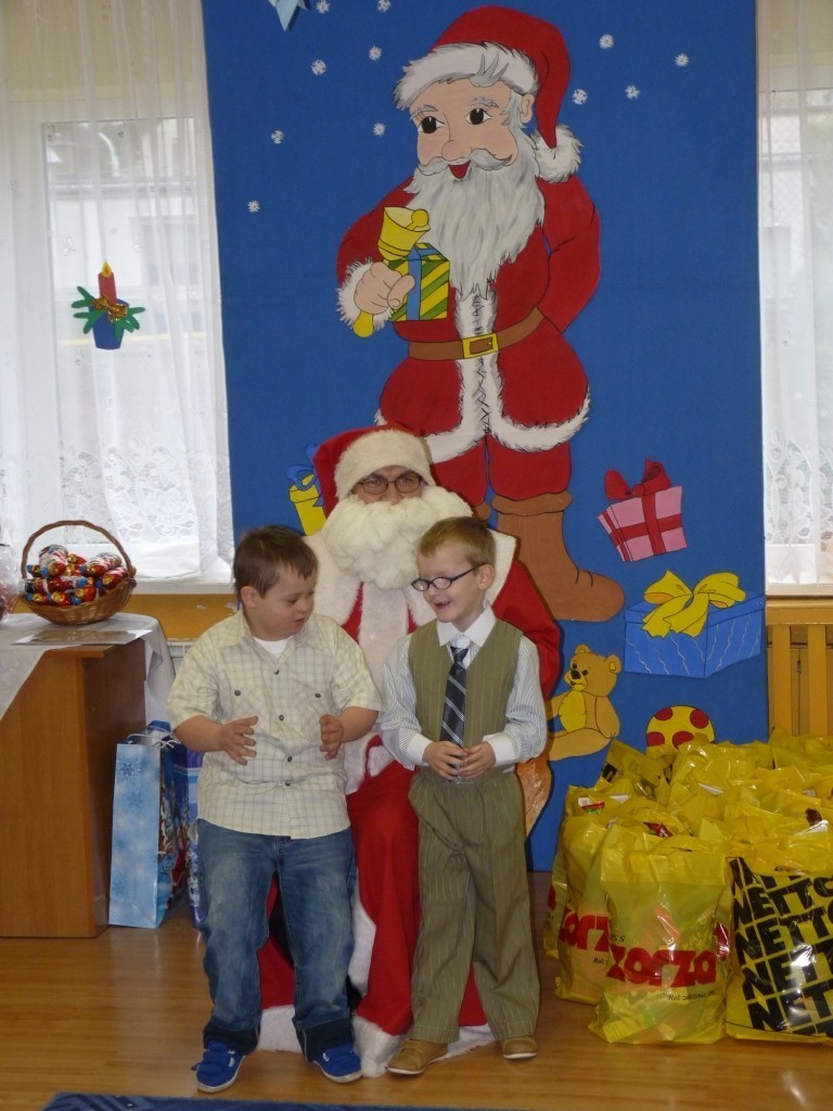 Święty Mikołaj w Przedszkolu Specjalnym w Radomsku
