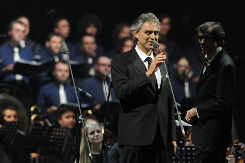 Andrea Bocelli wystąpił w Łodzi