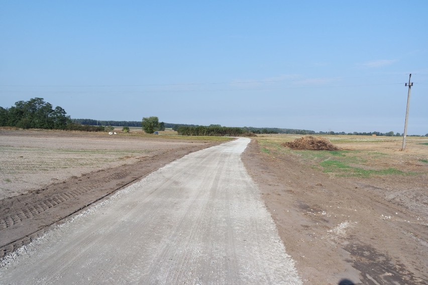 Przebudowa drogi gminnej w Brudzewku zakończona