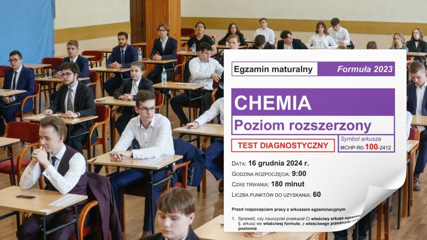 Próbna matura: chemia rozszerzona - arkusz CKE, ODPOWIEDZI. Jak