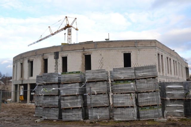 Trwa budowa nowoczesnego budynku na potrzeby Publicznej Szkoły Muzycznej I Stopnia w Lipnie