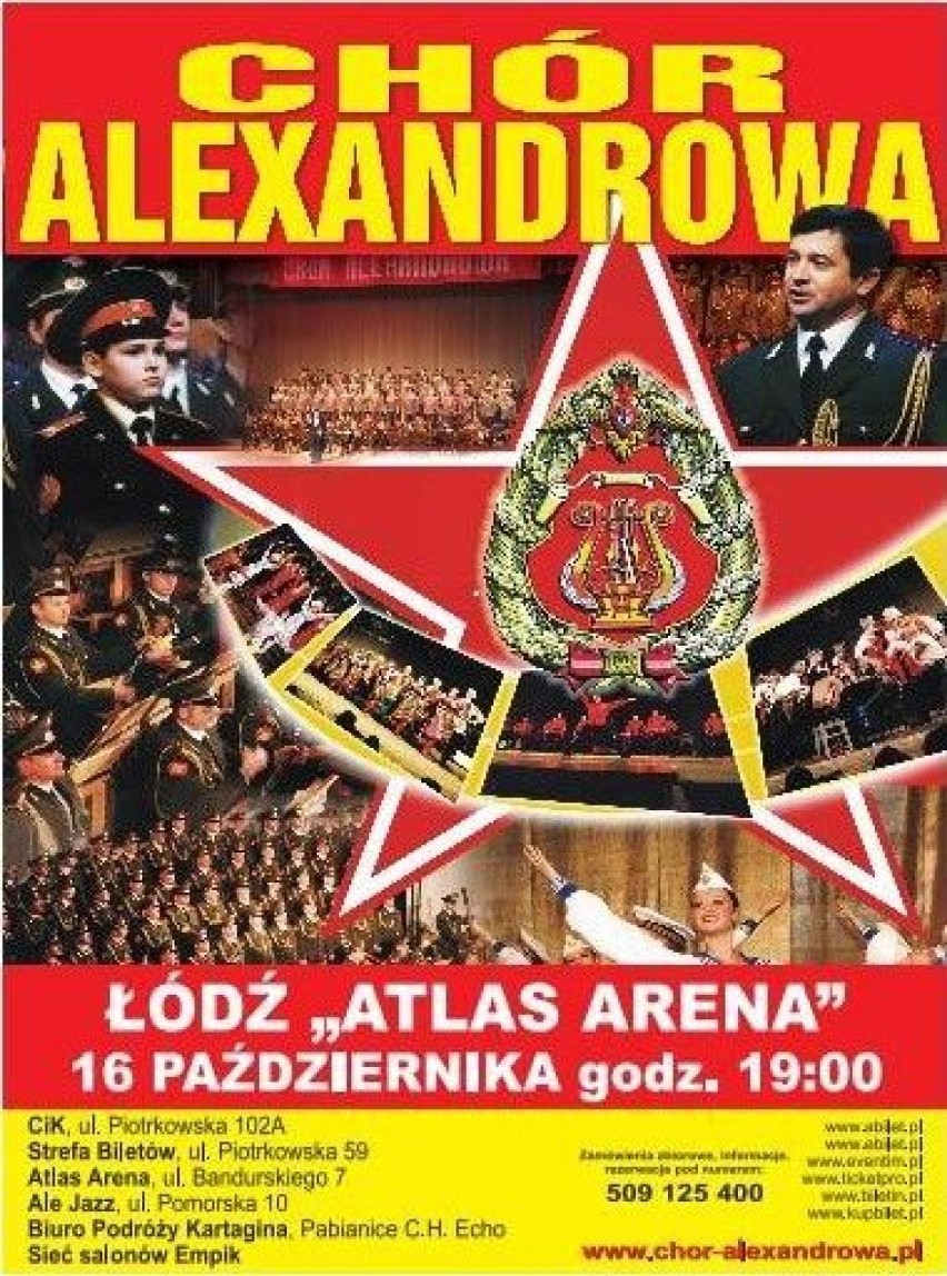 Chór Aleksandrowa 16.X.2011 Łódź - plakat