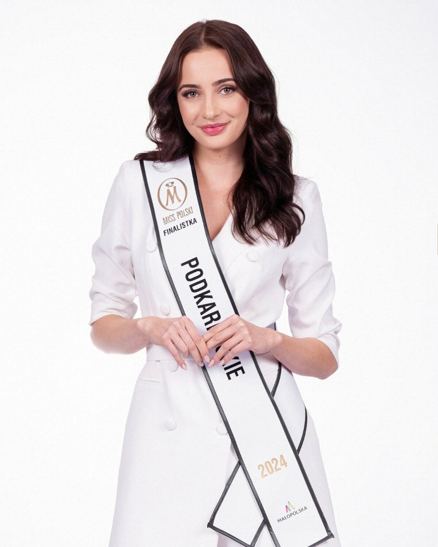 Finalistki konkursu Miss Polski 2024. Nz. Monika Serwińska.