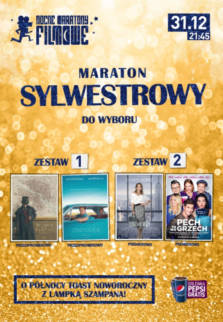 Helios w Libero Katowice zaprasza na filmowy Maraton Sylwestrowy!