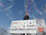 Rondo WOŚP Jaworzno. Zmiana nazwy na rondo Baniek Mydlanych [ZDJĘCIA]