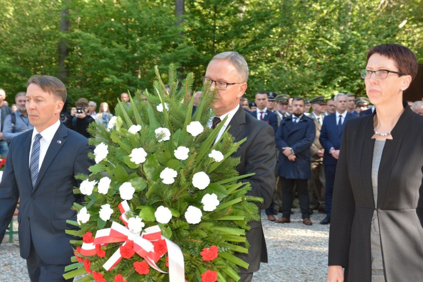 82. rocznica mordu w Lesie Szpęgawskim - oddano hołd pomordowanym