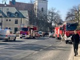 Pożar w centrum Lublina. Wozy strażackie przy placu Wolności. Wiemy, co się stało