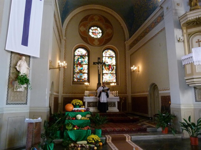 Dożynki w parafii Ewangelicko-Augsburskiej w Zduńskiej Woli