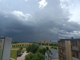 Powiat wieluński i wieruszowski z ostrzeżeniem przed burzami z gradem 