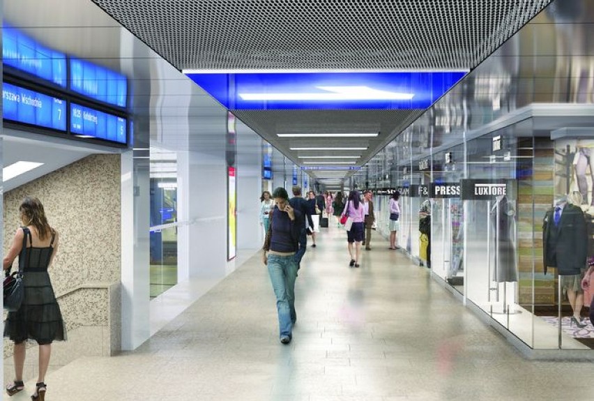 Prace przy modernizacji Dworca Centralnego zakończą się w...