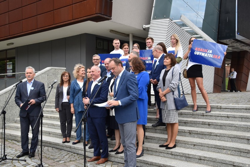 Wybory parlamentarne 2019. Kandydaci Koalicji Obywatelskiej na konferencji w Kwidzynie. "Możemy zbudować Polskę naszych marzeń"