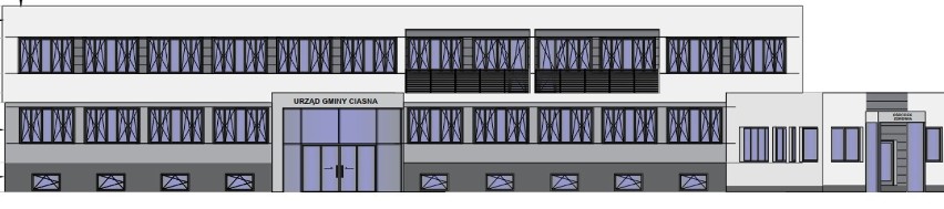 Gmina Ciasna remontuje budynek urzędu. To jeden z ostatnich budynków gminnych bez ocieplenia