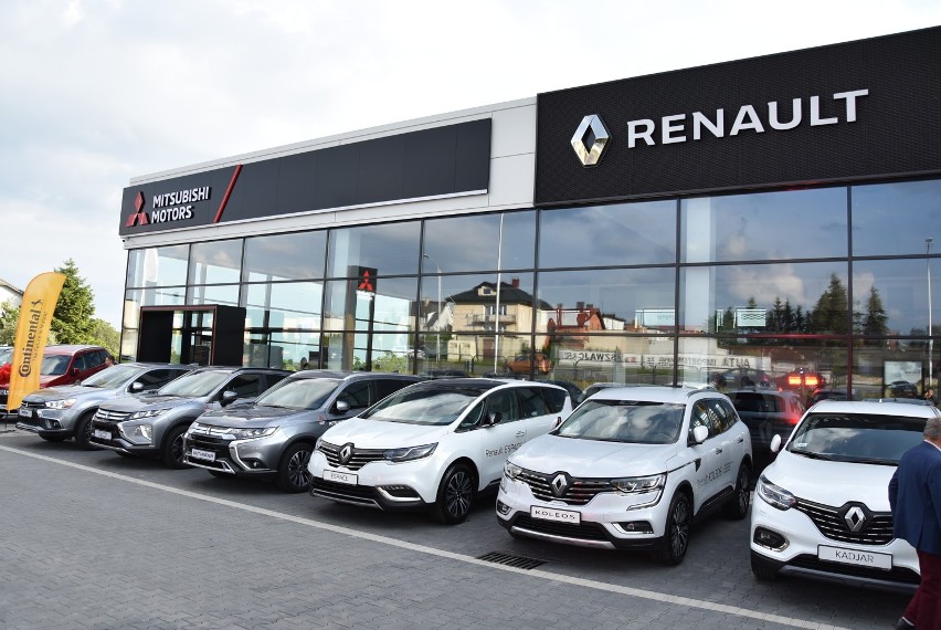 Otwarcie nowego salonu Renault, Dacia i Mitsubishi przy ul. Łódzkiej w Kaliszu ZDJĘCIA