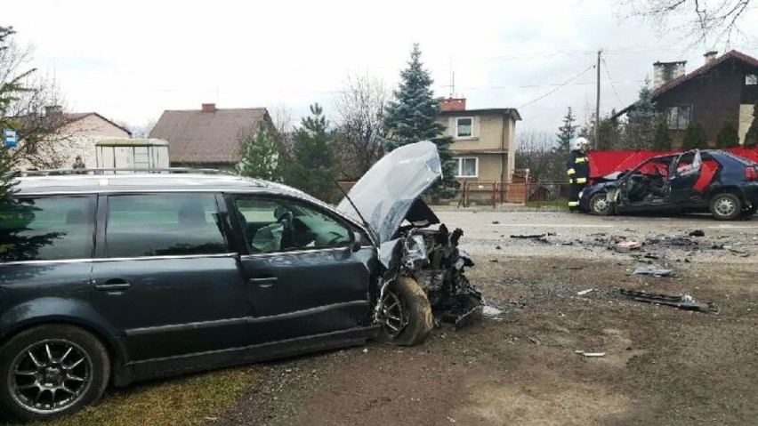 Wypadek w Pogórzu na Śląsku Cieszyńskim. Ul. Bielska zablokowana