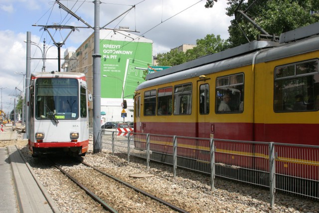 Przesiadka na trasie ŁTR. Żwirki bez tramwajów