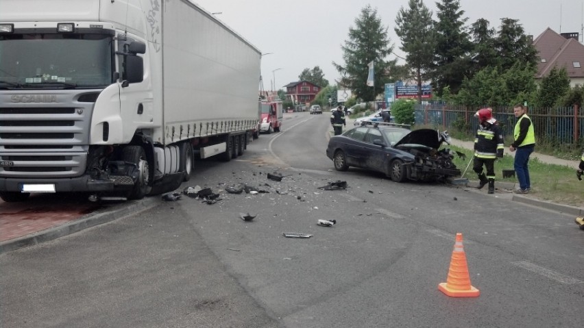 Wypadek w Chwaszczynie 13.06.2016