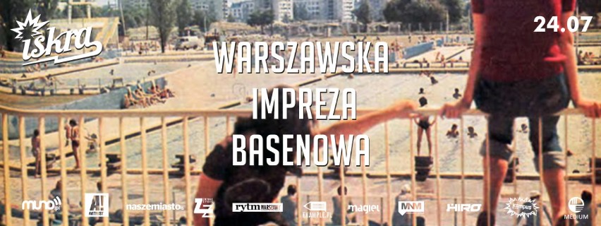 WARSZAWA NA WEEKEND: impreza basenowa w klubie Iskra Pole...