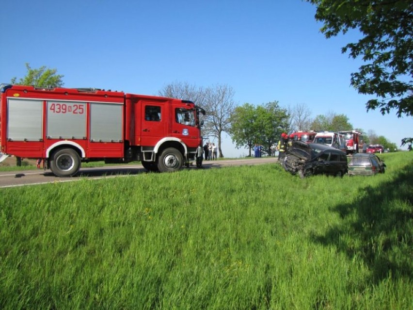 wypadek w miejscowości Koleśniki