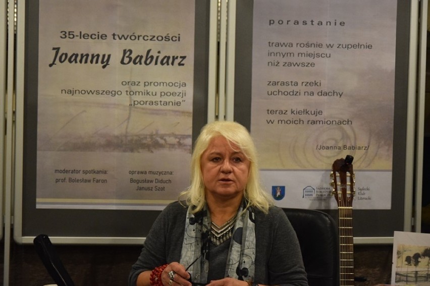 Sądecka poetka Joanna Babiarz obchodzi 35 lecie pracy twórczej