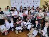 W auli Starostwa Powiatowego w Złotowie podsumowano konkurs plastyczny " Bombka Choinkowa"
