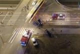 Wypadek w Katowicach: Cztery samochody zderzyły się na skrzyżowaniu Chorzowskiej i Steślickiego ZDJĘCIA