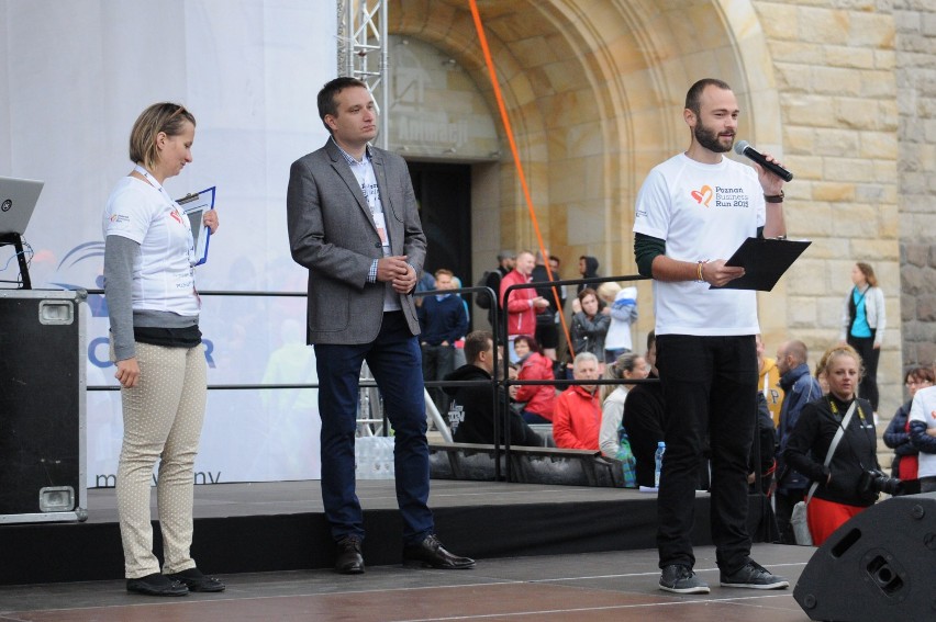 Poznań Business Run 2015. Charytatywny bieg dla Kacpra i Adama