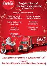 Ciężarówka Coca-Coli zawita do Tarnowa [KIEDY, GDZIE, O KTÓREJ]