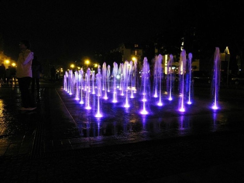 Fontanna usytuowana na promenadzie. Fot. Judyta Rykowska