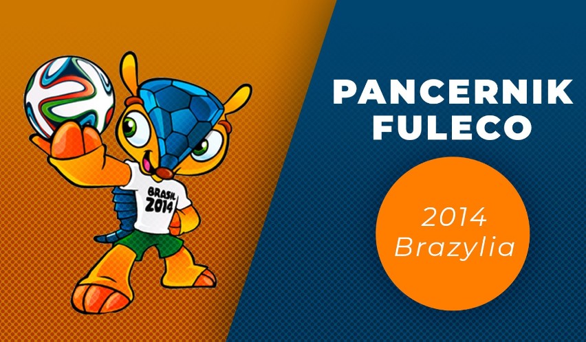 Pancernik o imieniu Fuleco to maskotka mistrzostw w Brazylii...