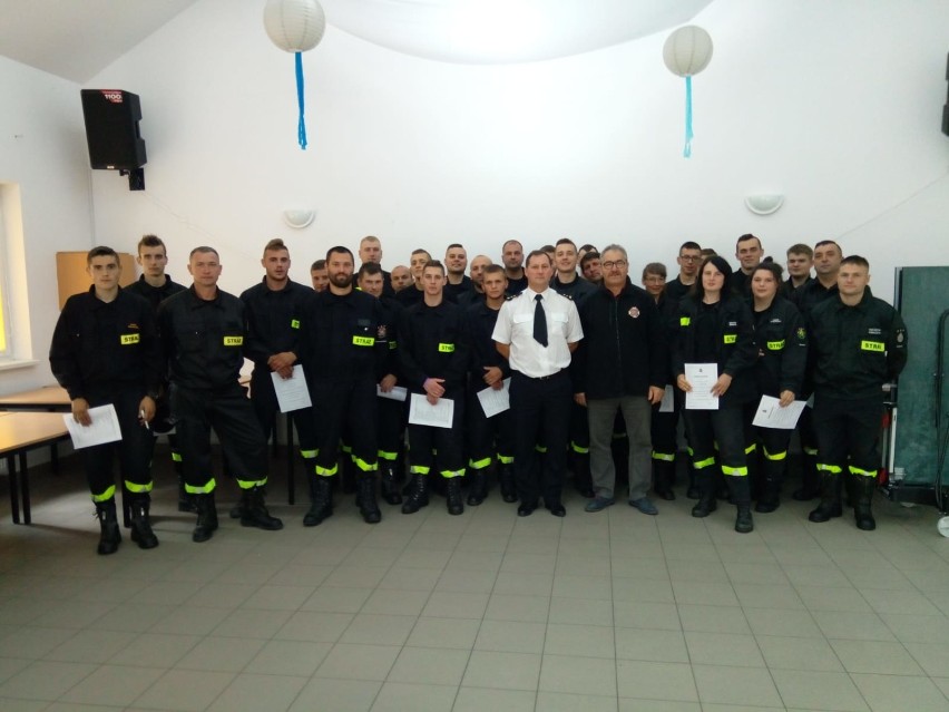 W powiecie sławieńskim zakończyło się szkolenie strażaków ratowników z jednostek OSP [ZDJĘCIA][