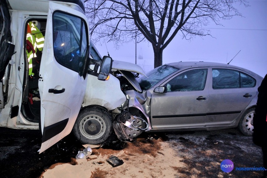 Poważny wypadek w gminie Lubień Kujawski