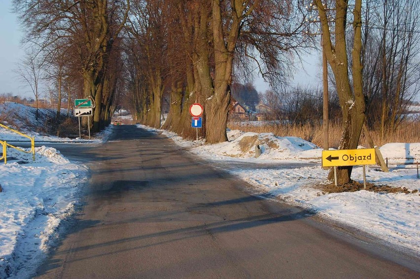 Sztum. Objazd ulicy Kochanowskiego!