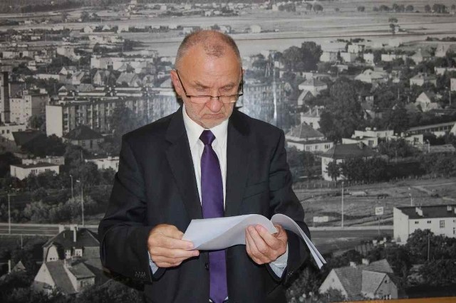 Tadeusz Piątkowski, przewodniczący Rady Miejskiej Rumi
